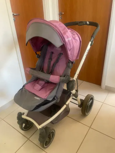 Kit Carrinho de Bebê com Bebê Conforto Kiddo