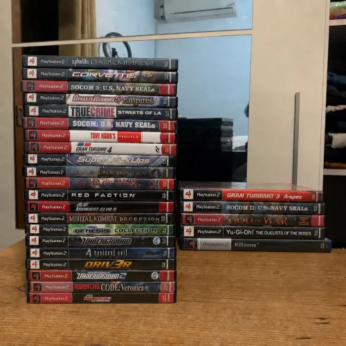  Lote de 26 Jogos ps2 playstation 2 play originais