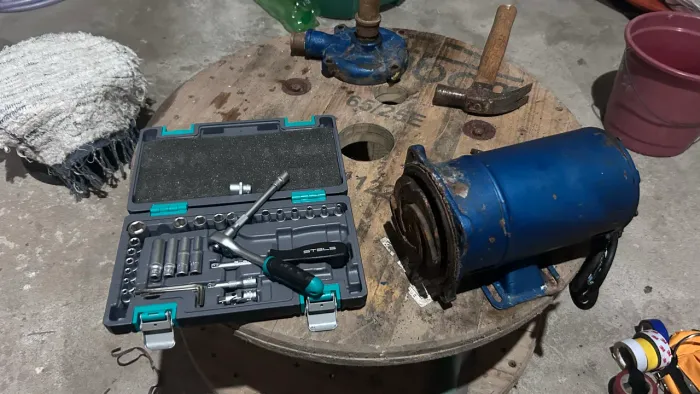 Manutenção em bombas centrífugas e Motores elétricos 