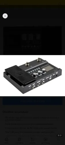 OFERTA! PEDALEIRA FLAMA FX100 COM CASE