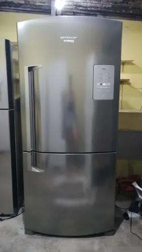 Geladeira Brastemp Frost Free Inverse Inox 560 Litros Funcionando Perfeitamente