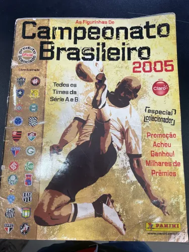 Álbum completo campeonato brasileiro 2005