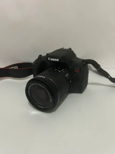     Canon EOS Rebel T6i + Lente 18-55mm | Impecável | Pouco Uso