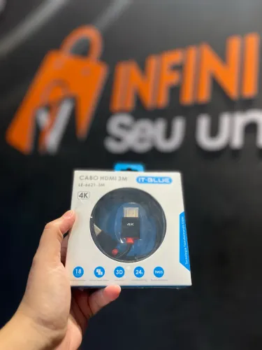 Cabo HDMI blindado 4k 3M