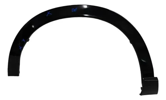 Alargador Paralama Esquerdo Honda Hr-v Touring 2025 Riscos Preto