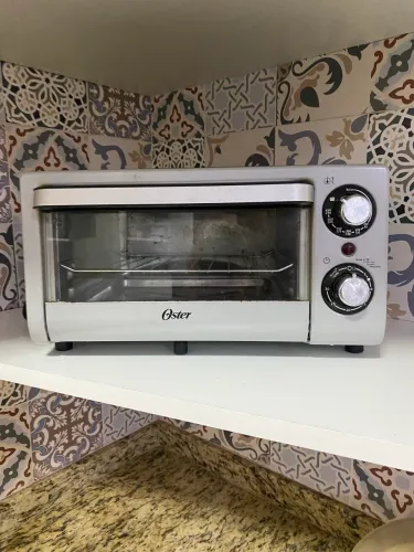 [MUDANÇA / VENDA RÁPIDA] Forno Elétrico Compact Oster 10L Prata