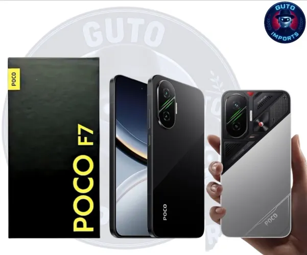 Poco f7 5G NFC 512gb/12ram novo caixa lacrada versão global 