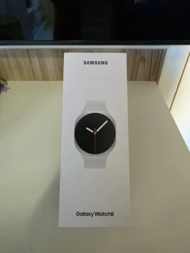 Samsung Galaxy Watch 8 40mm zero com NF e Garantia ate 05/27