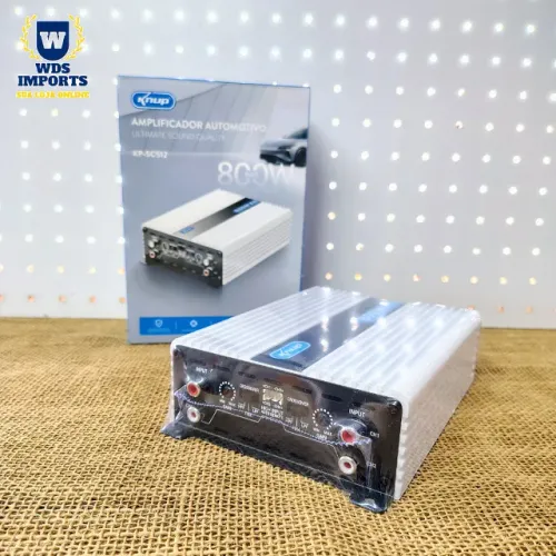 Amplificador Automotivo 800w Rms 4 Canais - Knup Kp-SC512