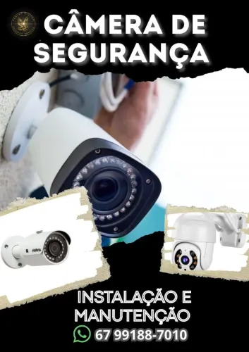 Câmera de Segurança Monitoramento e Segurança em Tempo Real