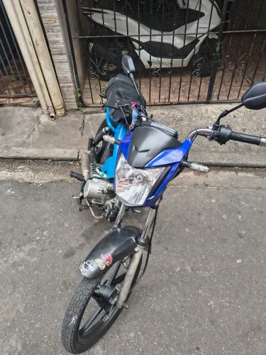 Mobilete 4t azul 90cc