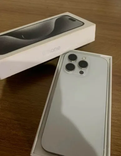 iPhone 15 Pro titanium