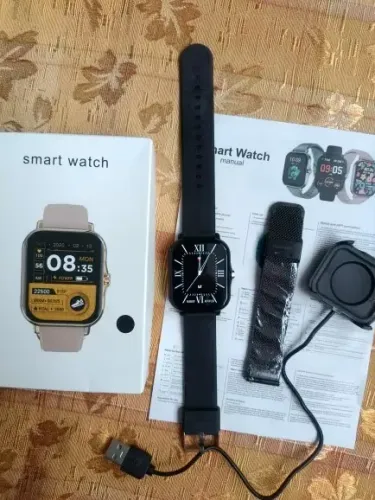 Smartwatch Inteligente Bluetooth + 2 Pulseiras + Carregador Magnético