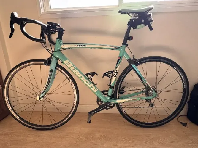 Bicicleta Bianchi, Via Nirone 7, grupo Campagnolo Veloce, Tam 57