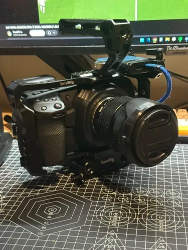BLACKMAGIC POCKET 4K - TODA SMALLRIG - ótimo estado