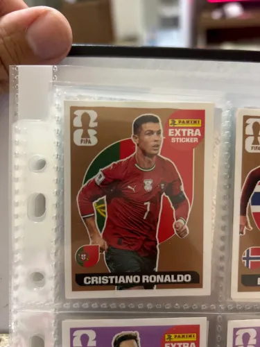 Figurinha Cristiano Ronaldo - Bronze