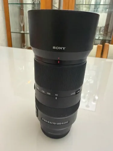 Lente Sony E 70-350mm f/4.5-6.3 G OSS (sel70350g)