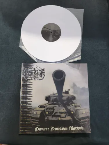 ?[EDITION BRANCA / OSMOSE] Marduk - Panzer Division Marduk (White Vinyl LP + Encarte)
