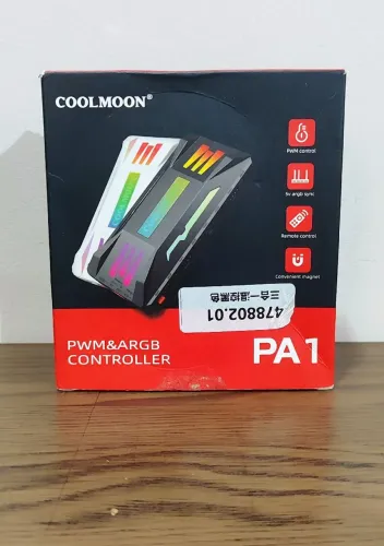 Kit completo Controladora Argb 3 Pinos 5v " 3 Fans Aigo infinity 34 Argb" ( Tudo Novo )