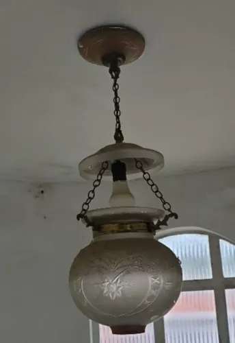 Luminária clássica/colonial