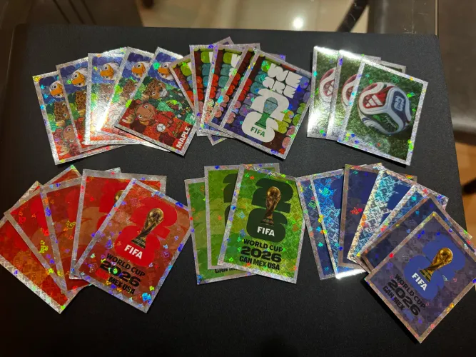 Figurinhas avulsas Copa 2026