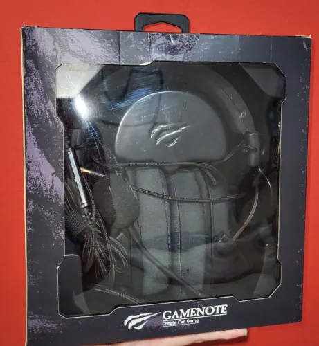 Headset Gamer Havit H2002D Preto