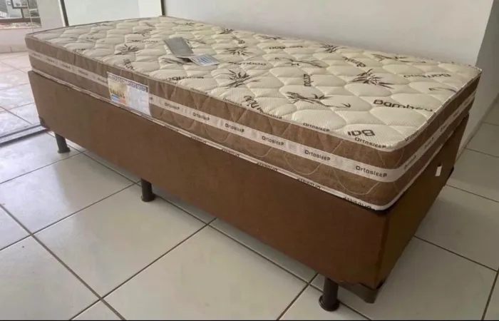 Cama box solteiro d33 temos pronto entrega