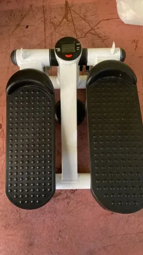Simulador de Caminhada Portatil Mini Stepper de Escada com LCD Para Emagrecer em Casa