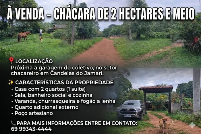 Vendo chácara