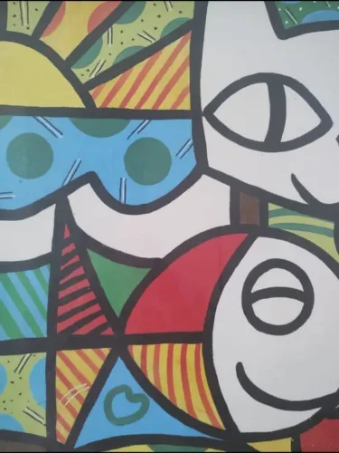 QUADRO REPLICA ROMERO BRITTO 