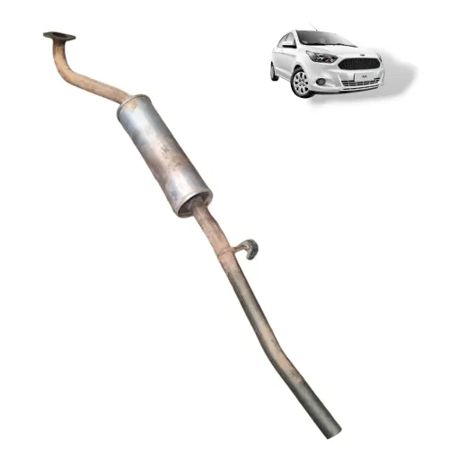 Escapamento Silencioso Intermédiario Ford Ka 1.0 12v 14/18