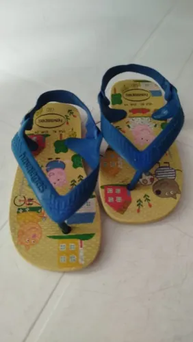 Sandália infantil havaianas numeração 22