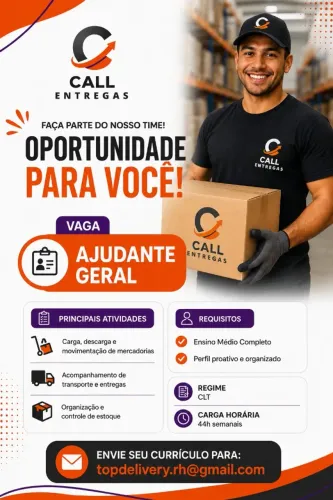 ajudante de carga e descarga