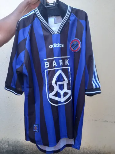Camisa Club Brugge da Bélgica temporada 97/98 original Adidas raríssima ,para colecionador