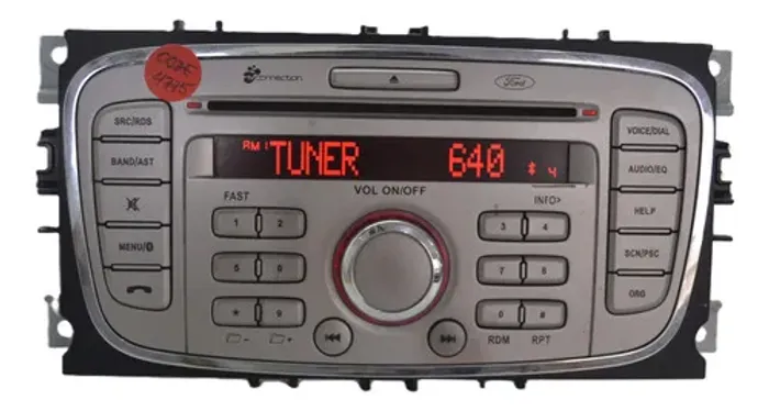 Radio Aparelho Som Painel C/code Focus 2012 Original