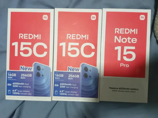 Celular xaomi redmii 256 e 512gb 15 promax