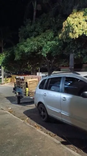 Pequenos fretes com Carretinha 