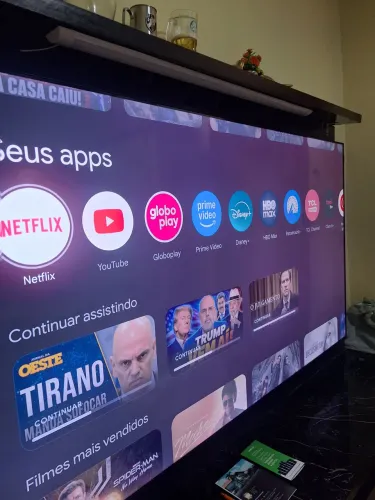Smartv TCL 85 polegadas Android