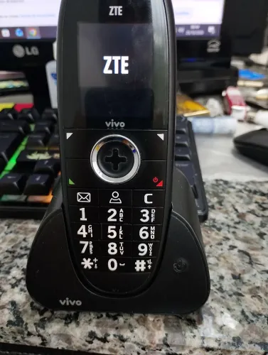 TELEFONE FIXO/MÓVEL ZTE WP755 SEM FIO, UTILIZA CHIP DESBLOQUEADO, IMPECÁVEL