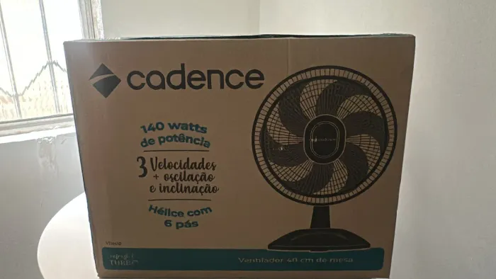 Ventilador turbo Cadence lacrado