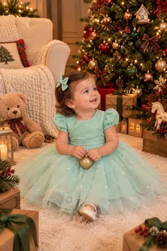 Vestido princesa 12-18m