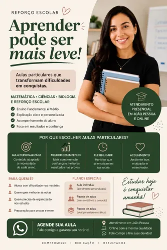 Aulas de reforço