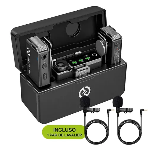 Microfone De Lapela Sem Fio Hollyland Lark Max Duo