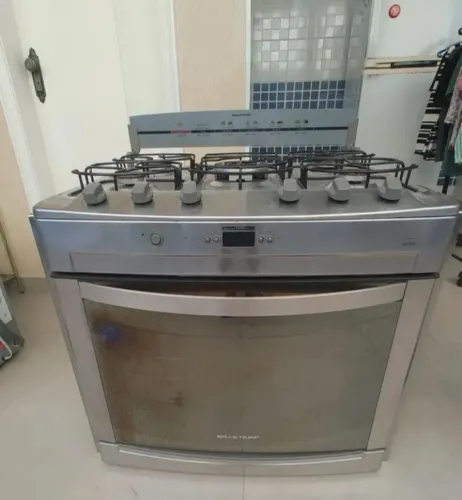 Fogão 5 bocas Brastemp