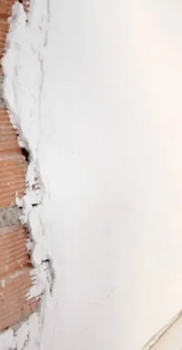 Reboco de gesso 