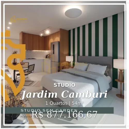 Invista no Futuro: Studio em Jardim Camburi, Alto Padrão de Acabamento