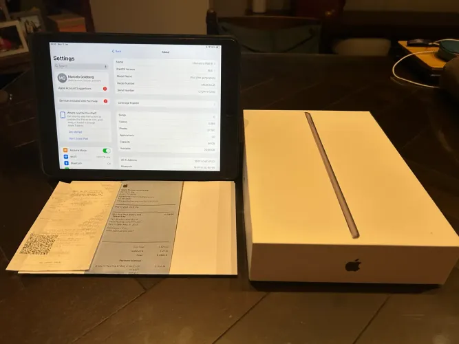 iPad 9 64GB - em perfeito estado, na caixa e com nota fiscal !