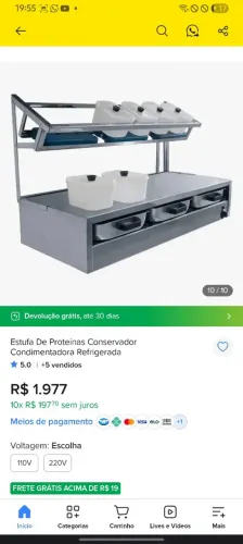Conservador proteína +pista quente 