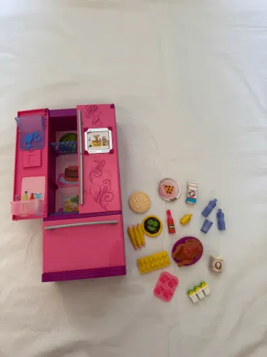 Barbie Glam Refrigerator 2009 Mattel | Geladeira Barbie
