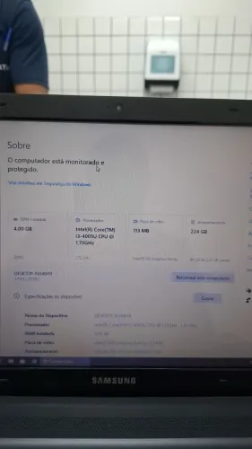 Notebook Samsung 